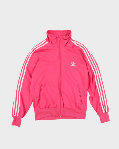 Adidas Pink / White Track Jacket - XL