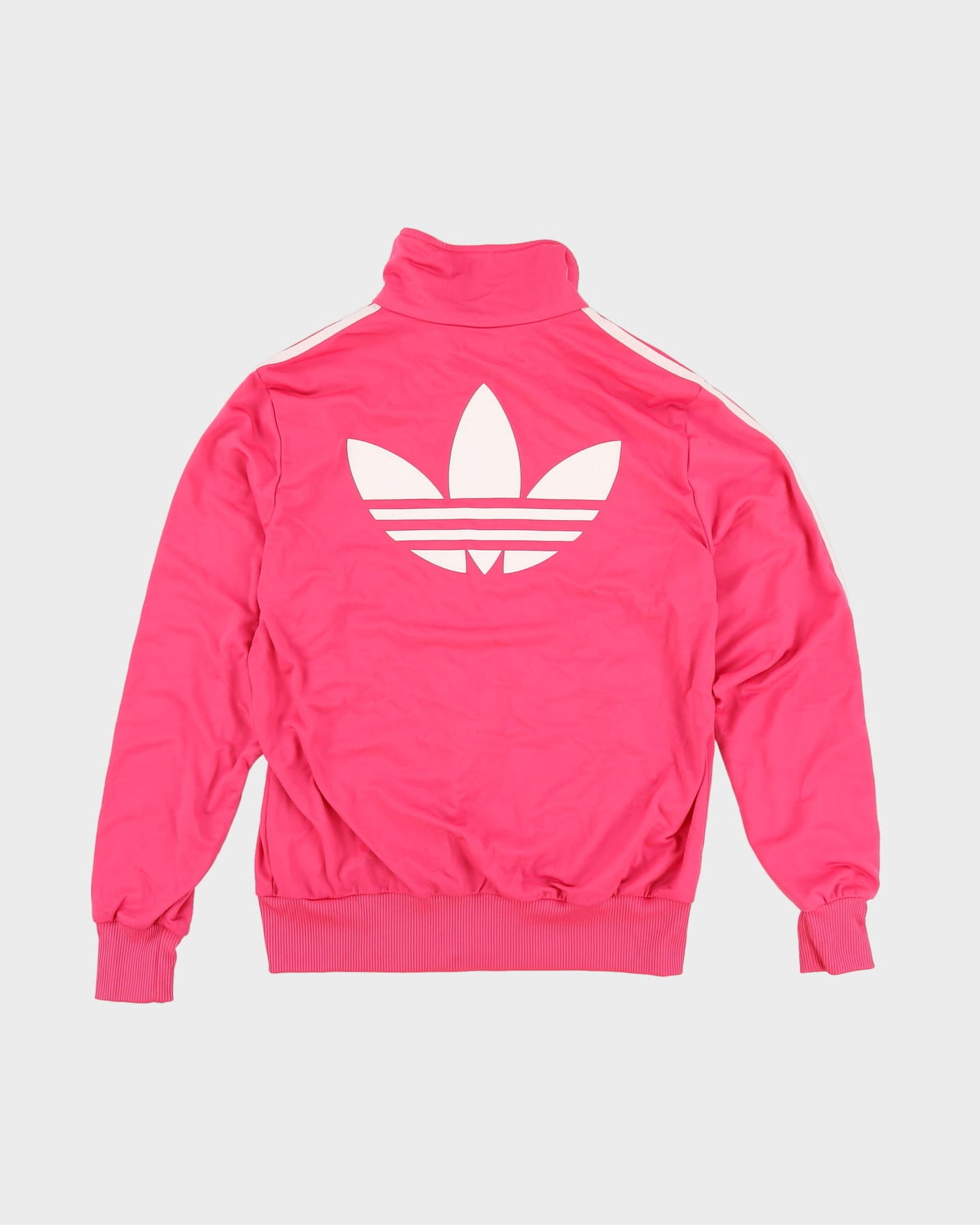 Adidas Pink / White Track Jacket - XL