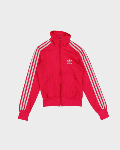 Adidas Pink / Silver Track Jacket - XS