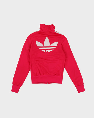 Adidas Pink / Silver Track Jacket - XS