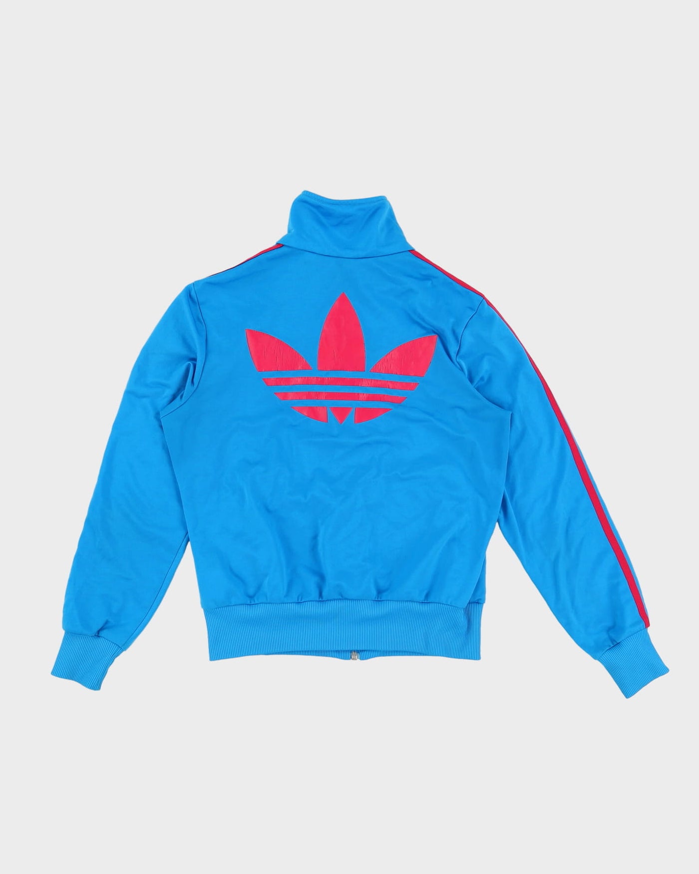 Adidas Blue / Pink Track Jacket - M