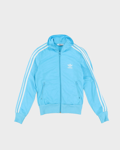 Adidas Blue / White Track Jacket - XS / S