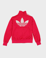 Adidas Pink / Silver Track Jacket - L