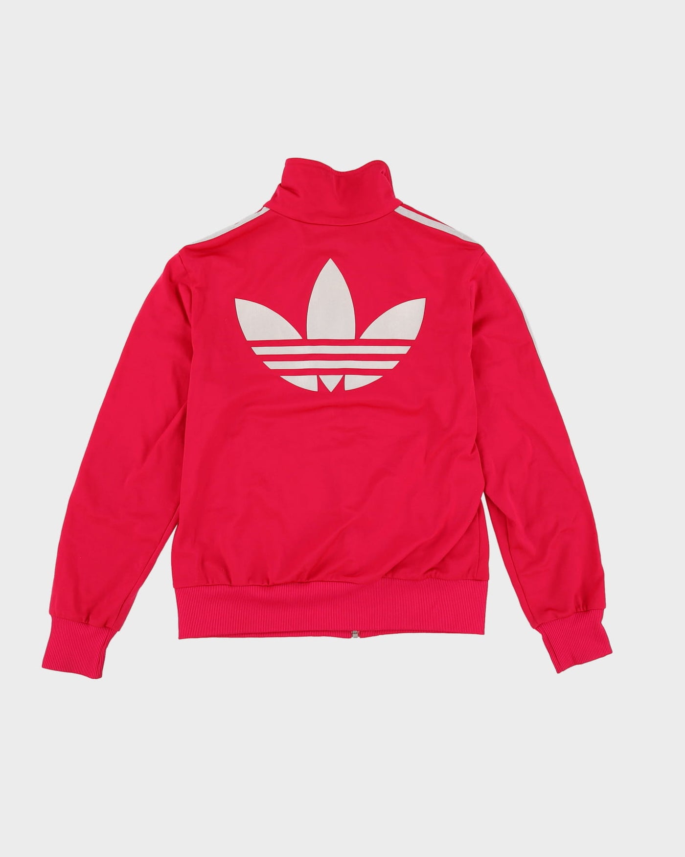Adidas Pink / Silver Track Jacket - L