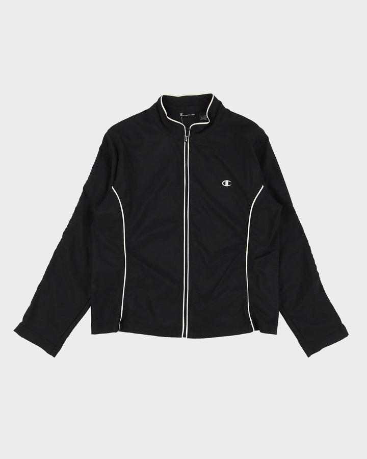 Champion Black Track Jacket - L