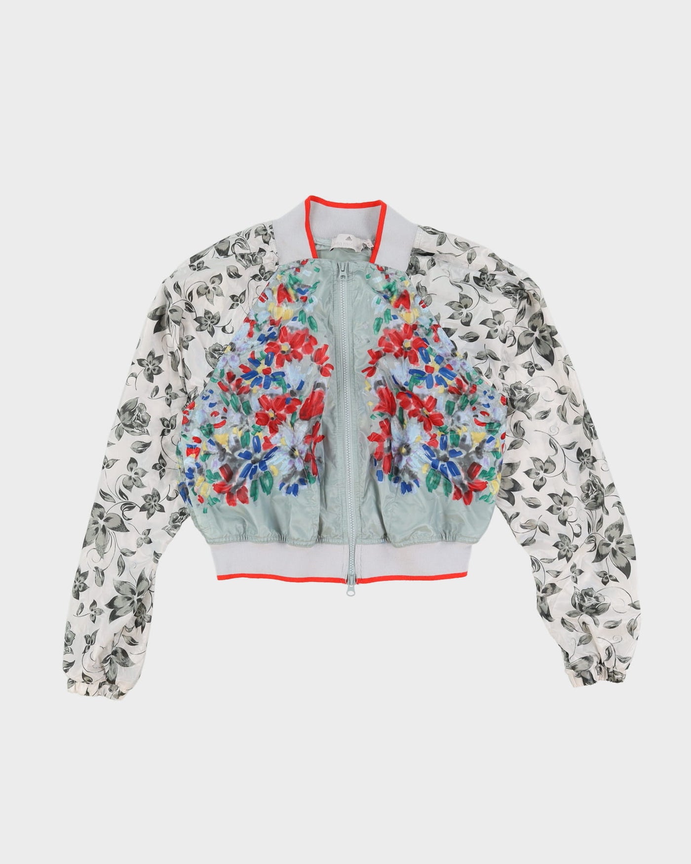 Adidas stella mccartney floral on sale jacket