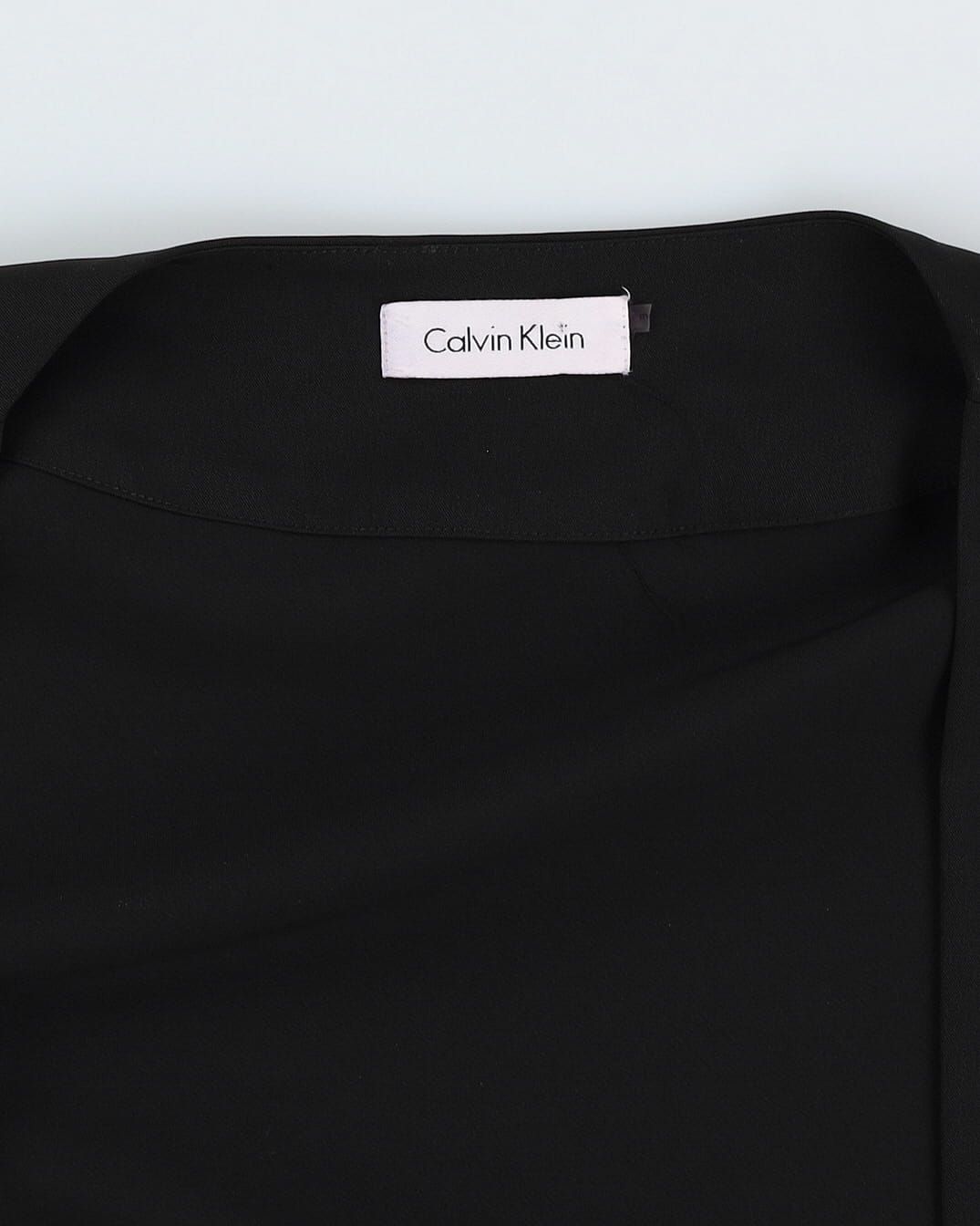 Calvin Klein Cropped Tie-Front Jacket top - S / M