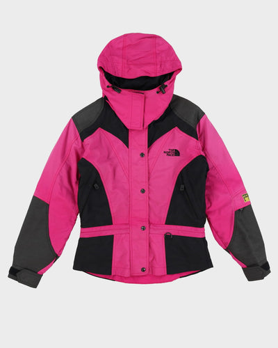 The North Face Pink And Black Ski Jacket - S