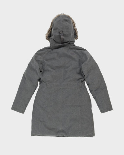 The North Face Grey Long Ski Jacket - S