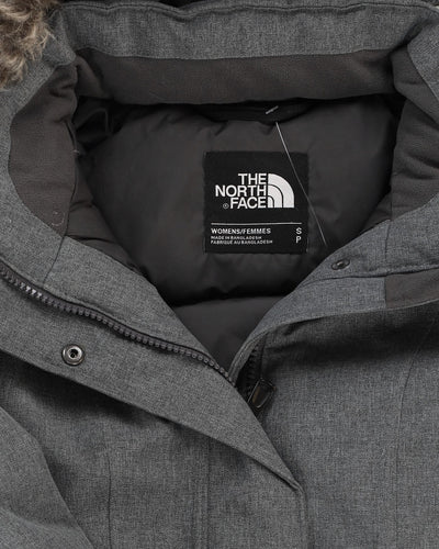 The North Face Grey Long Ski Jacket - S