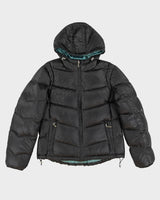 Eddie Bauer Grey Puffa Ski Jacket - M