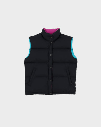 The North Face Black Puffa Bodywarmer Jacket - S