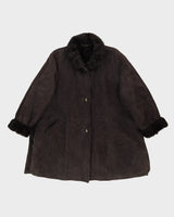 Grey Sheepskin Furlined Jacket - M / L