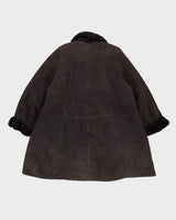 Grey Sheepskin Furlined Jacket - M / L