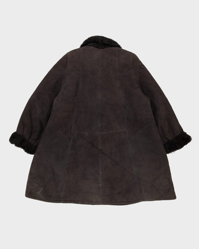 Grey Sheepskin Furlined Jacket - M / L