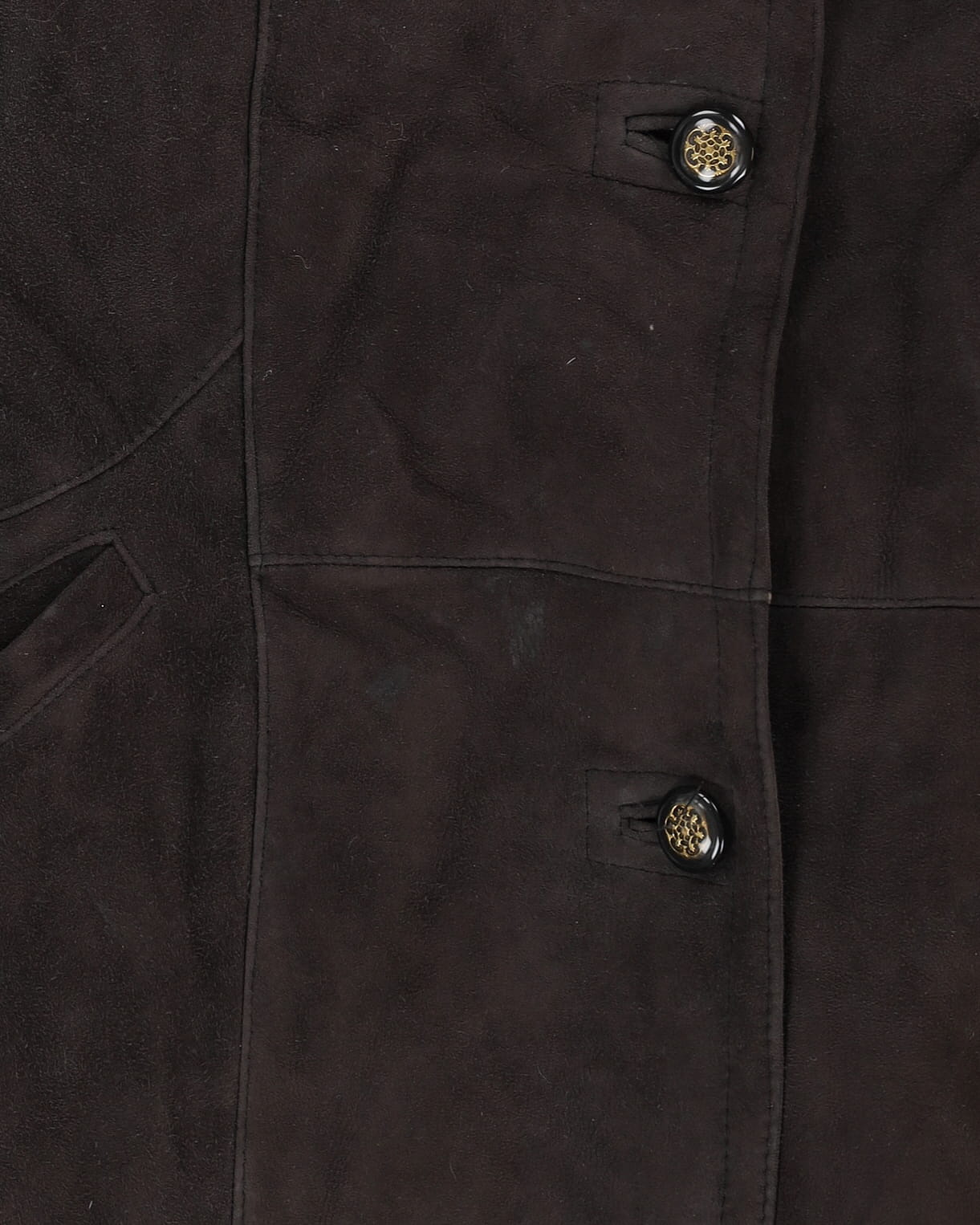 Grey Sheepskin Furlined Jacket - M / L