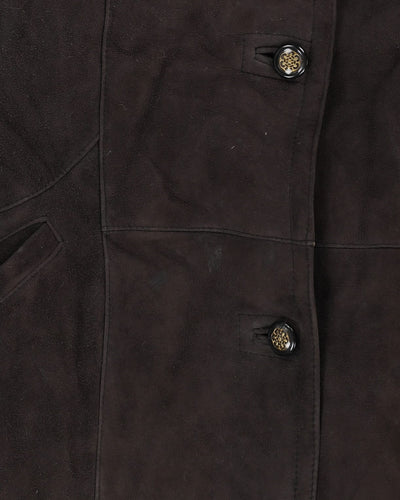 Grey Sheepskin Furlined Jacket - M / L
