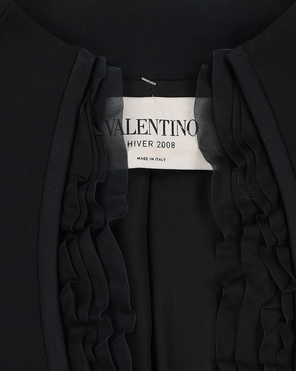 Valentino Hiver 2008 Black Evening Blazer Jacket - S