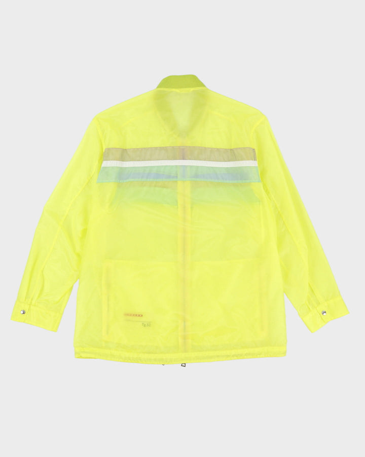 Prada 1990s Yellow Windbreaker jacket - M