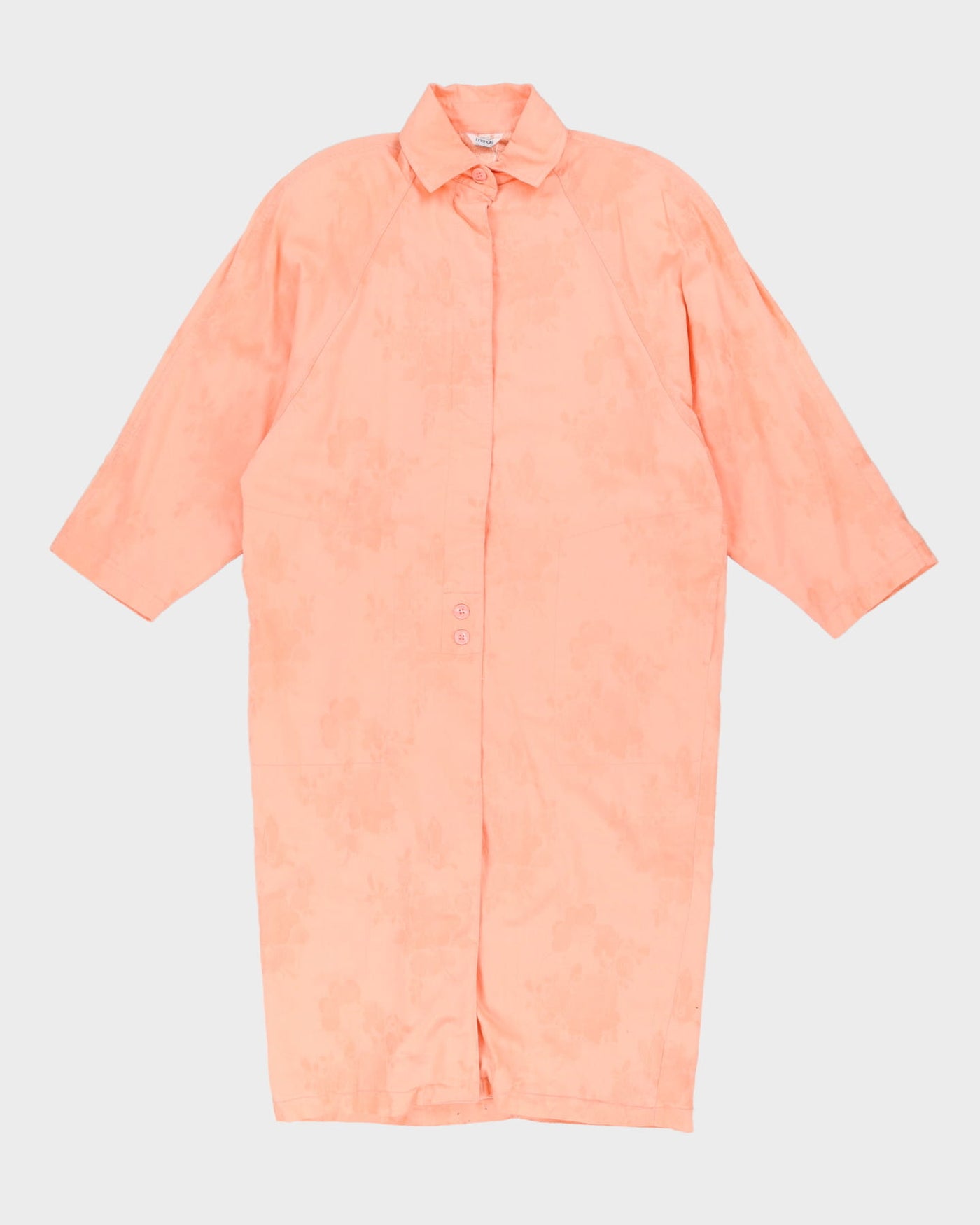 1990s Peach Orange 3/4 Length Jacket - M / L