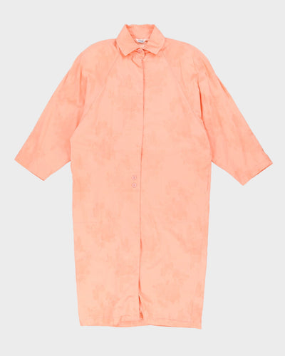 1990s Peach Orange 3/4 Length Jacket - M / L