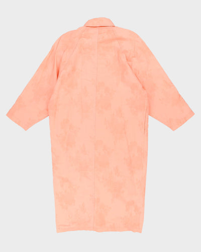 1990s Peach Orange 3/4 Length Jacket - M / L