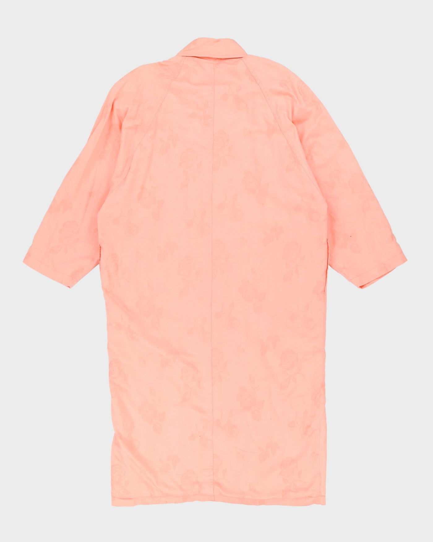 1990s Peach Orange 3/4 Length Jacket - L / XL