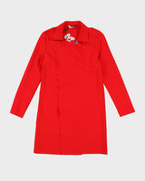 Dolce &amp; Gabbana Red Koi Karp Embroidered Red jacket - S