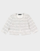 Karl Lagerfeld Black And White Blazer Jacket - M