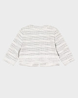 Karl Lagerfeld Black And White Blazer Jacket - M