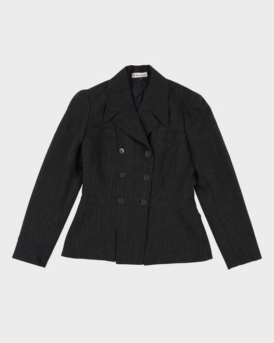 L L By Karl Lagerfeld Grey Blazer Jacket - S
