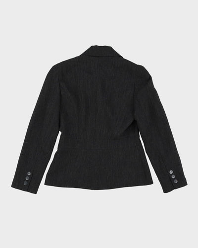 L L By Karl Lagerfeld Grey Blazer Jacket - S