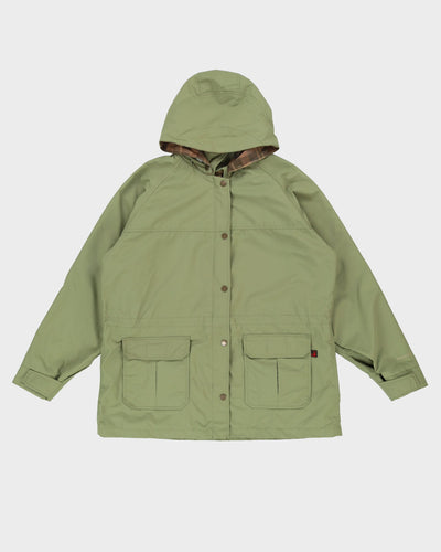 Woolrich Green Hooded Parka Style Jacket - XL