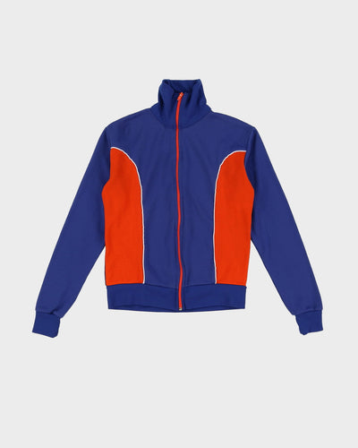 80s Blue / Orange Track Jacket - XS / S