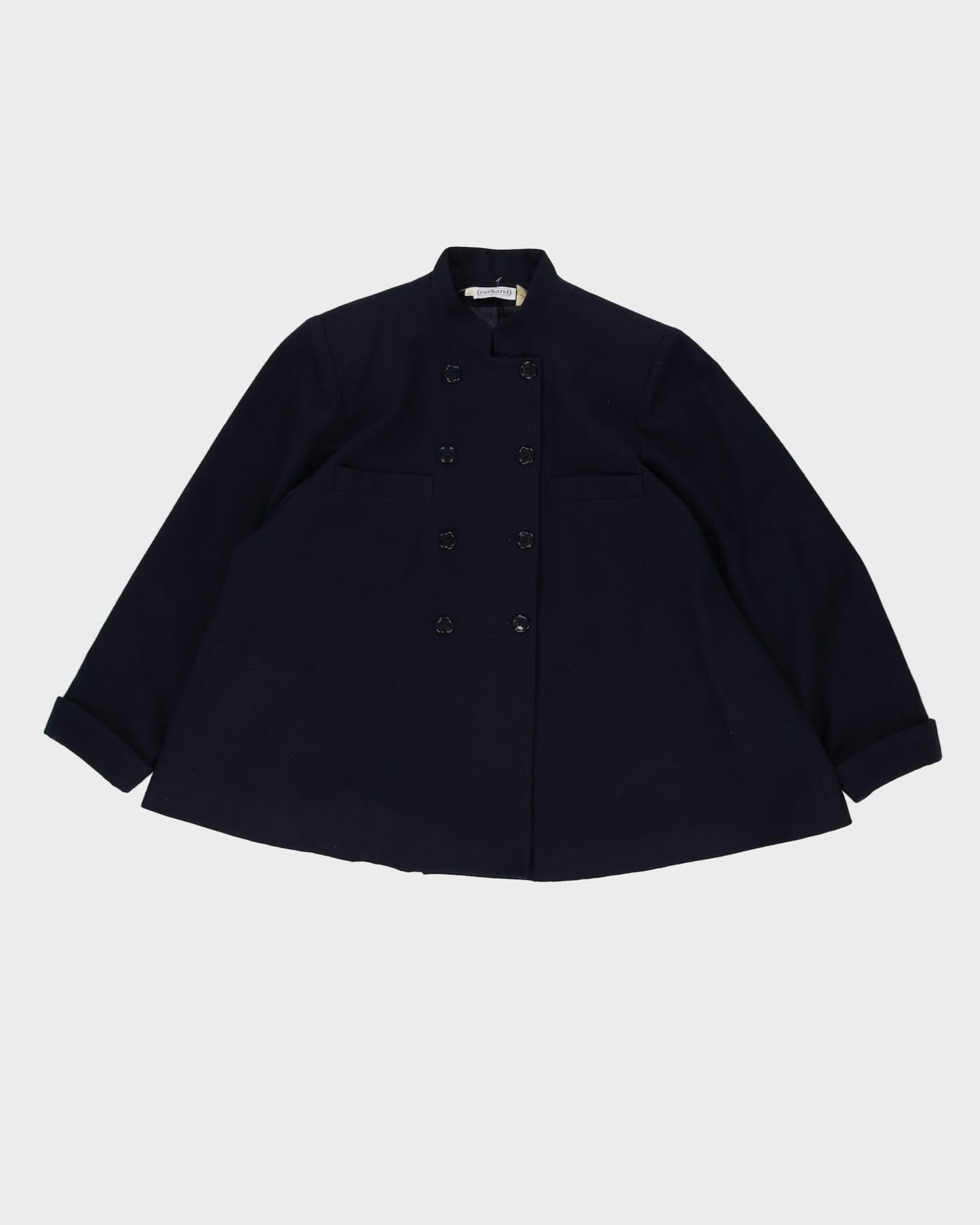Cacharel Navy Blue A-Line Jacket - M / L