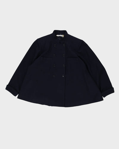 Cacharel Navy Blue A-Line Jacket - M / L
