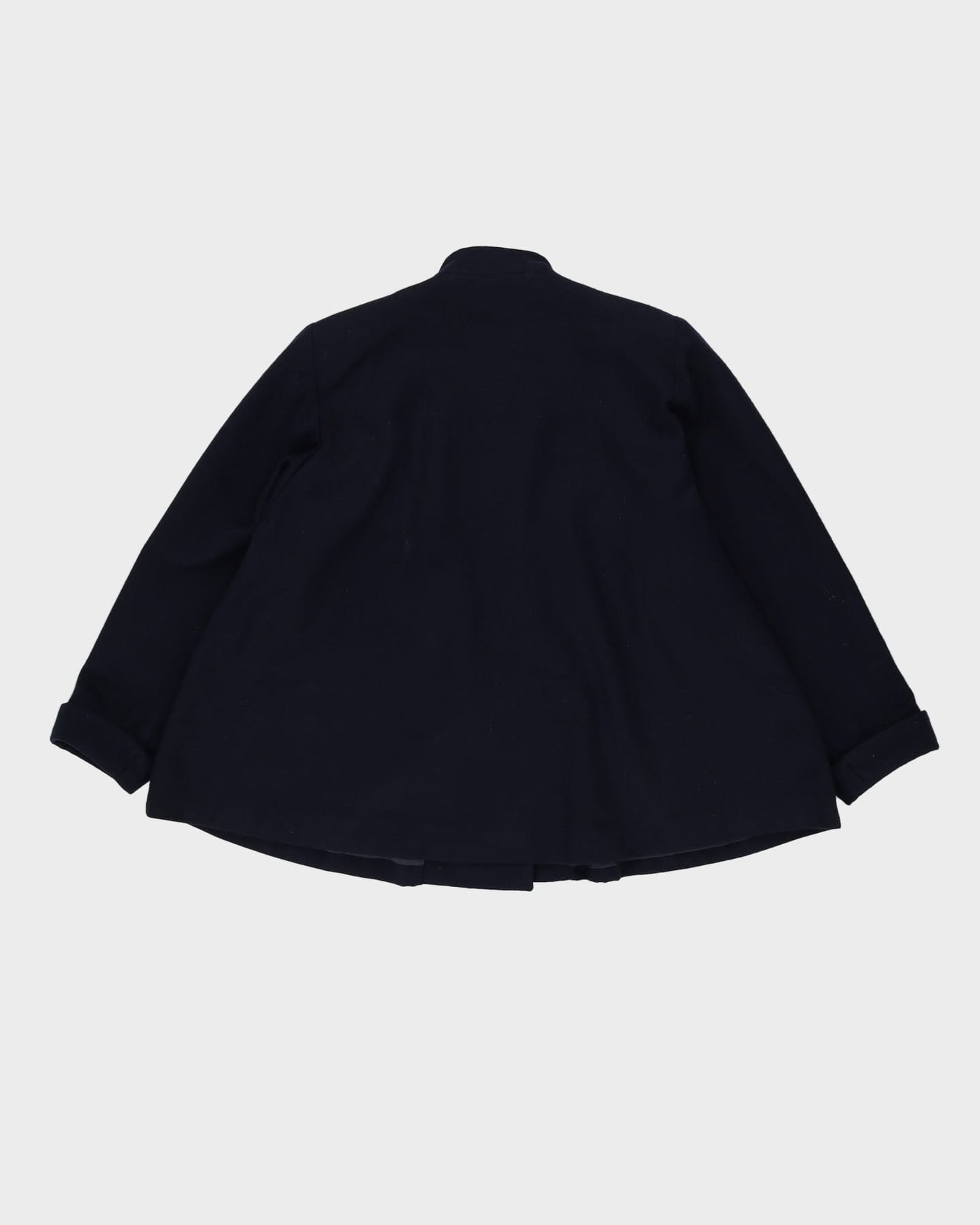 Cacharel Navy Blue A-Line Jacket - M / L