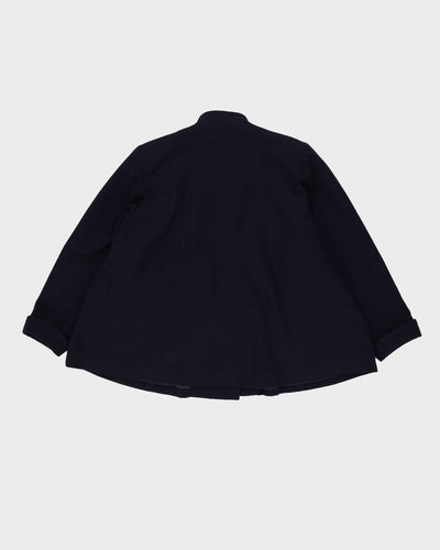 Cacharel Navy Blue A-Line Jacket - M / L