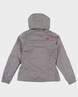 The North Face Grey / Pink Hooded Anorak Jacket - M