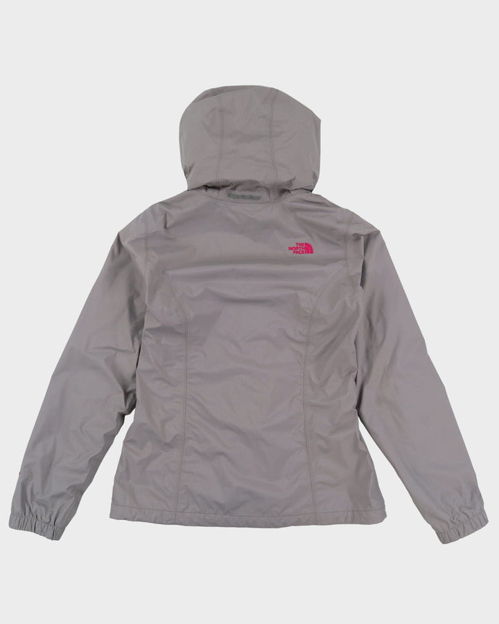 The North Face Grey / Pink Hooded Anorak Jacket - M