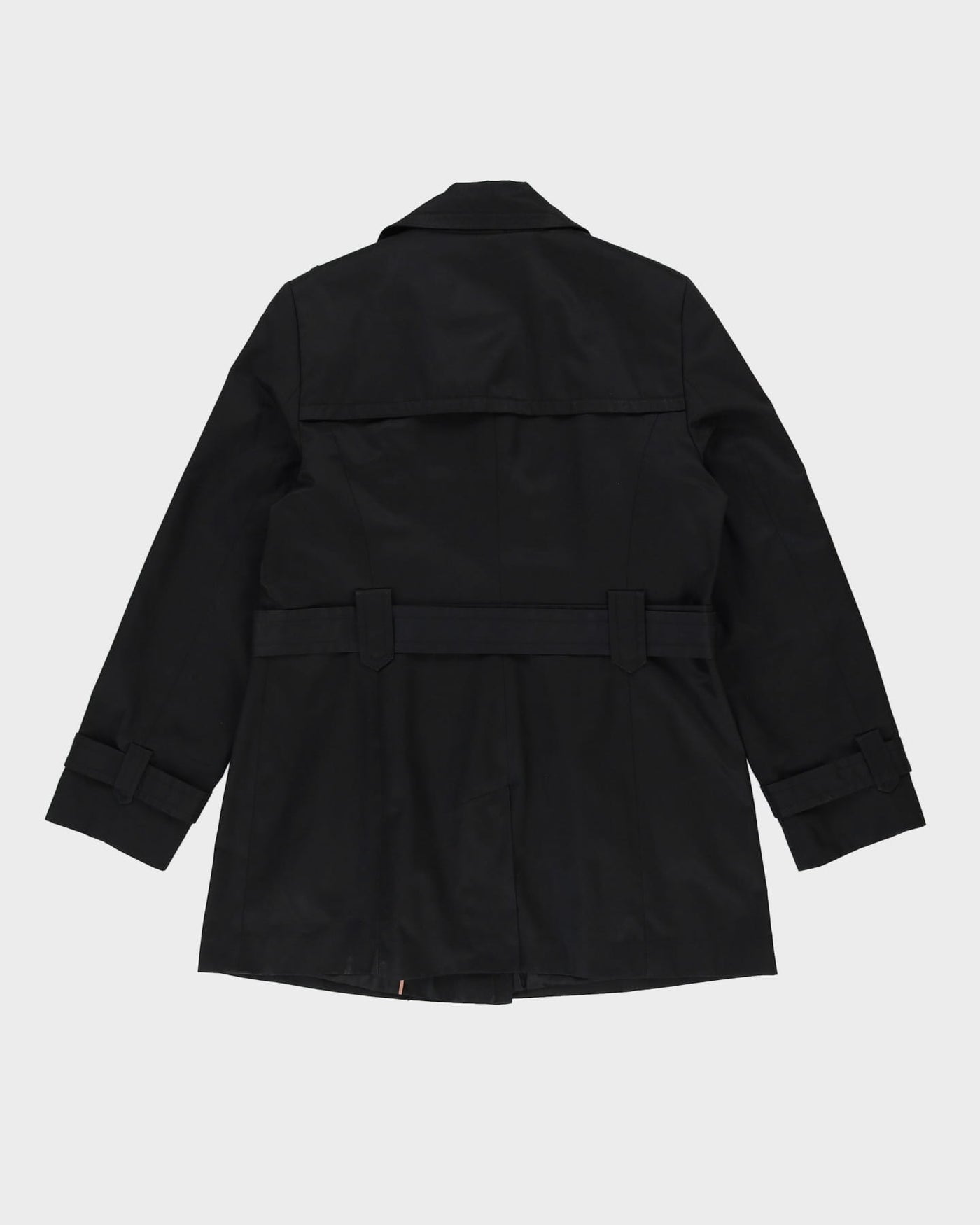 Calvin Klein Black Raincoat Style Jacket - M