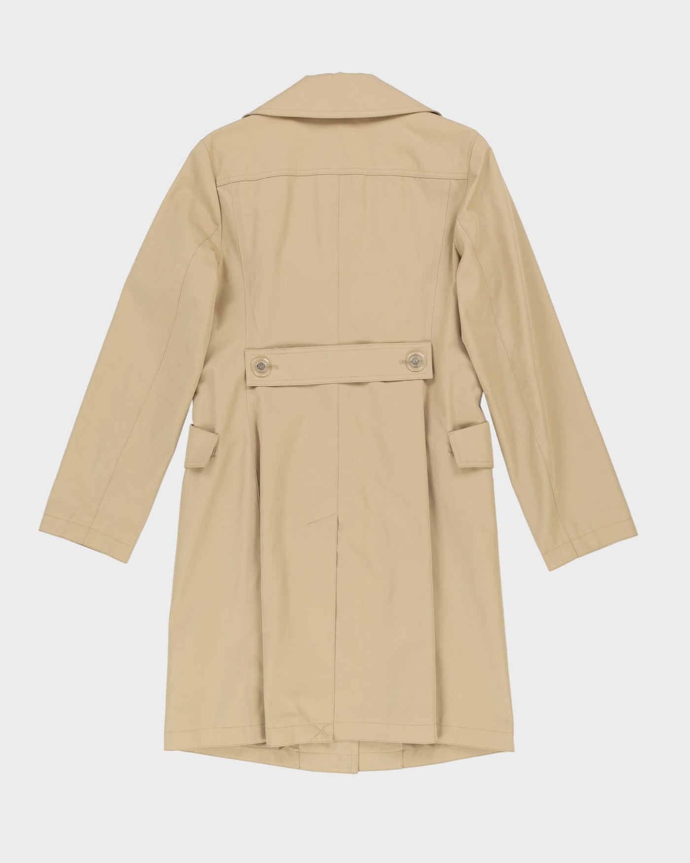 Michael Kors Beige Raincoat Style Jacket - S