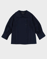 Marc Jacobs Blue A-Line Jacket - XS