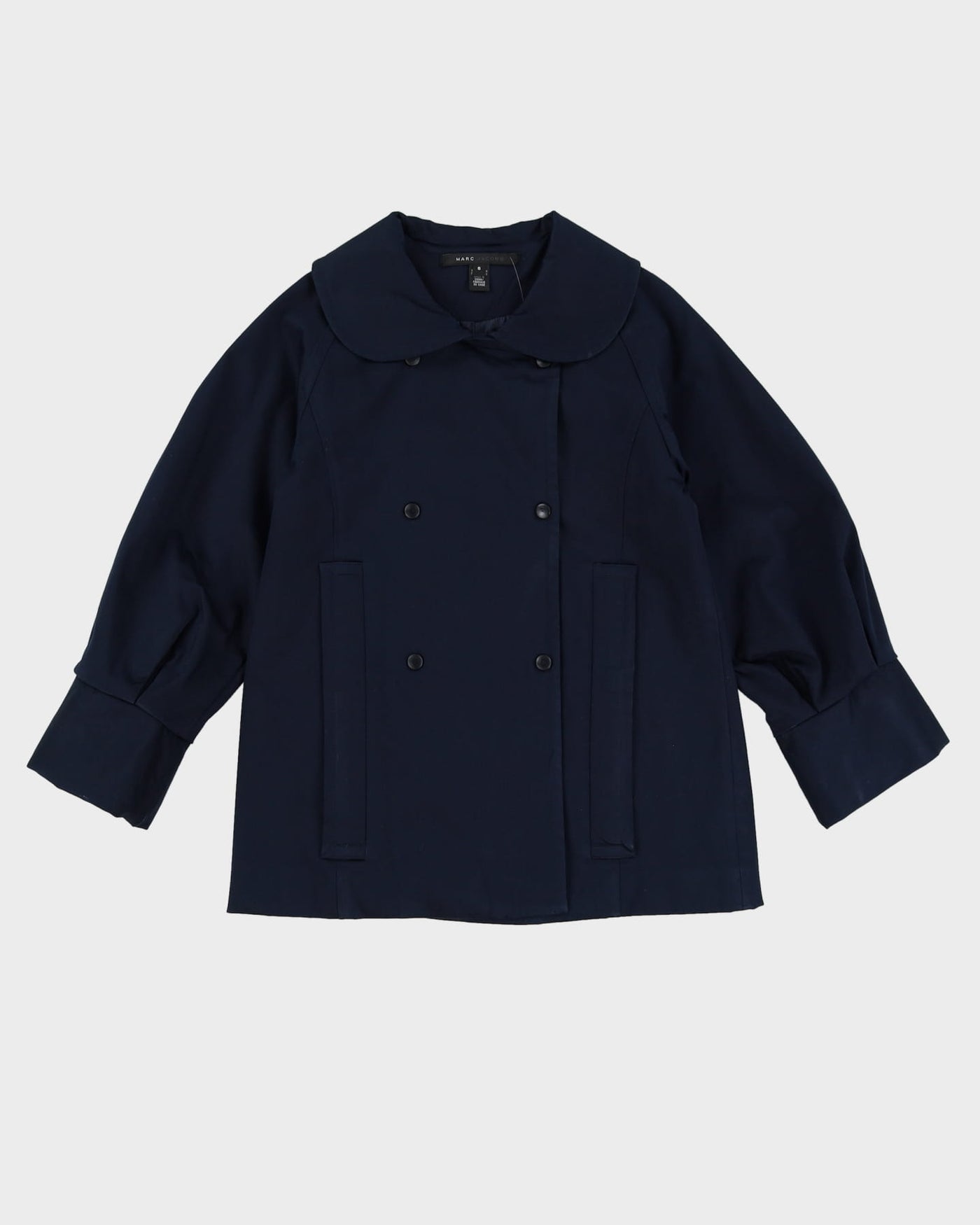 Marc Jacobs Blue A-Line Jacket - XS