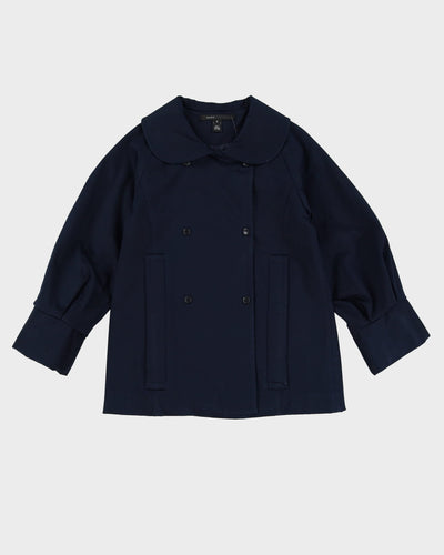 Marc Jacobs Blue A-Line Jacket - XS