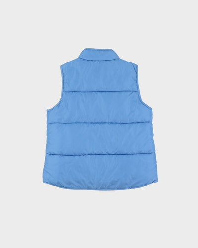 Polo Jeans Ralph Lauren Blue Gilet Sleeveless Puffer Jacket - M