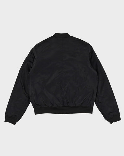 The North Face Padded Black Bomber Jacket Jacket - M