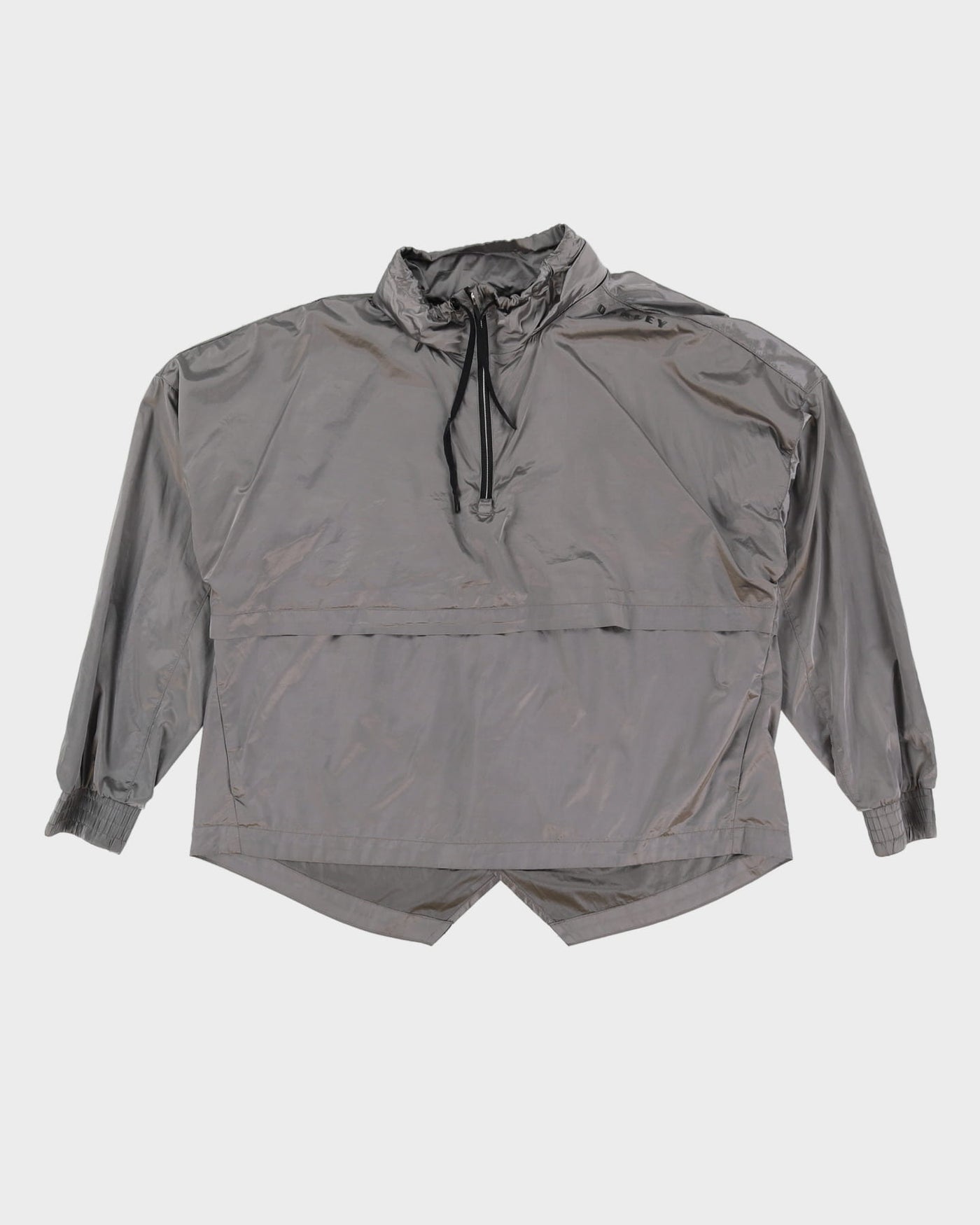 Oakley Silver Lightweight Windbreaker Jacket - L