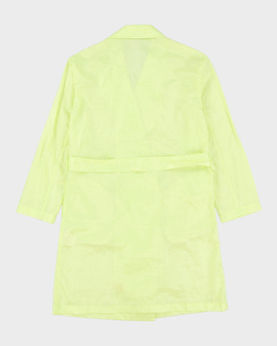 Vintage Benetton Green Raincoat - M
