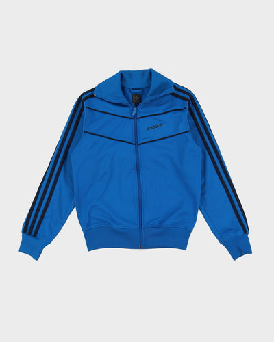 00s Adidas Blue Track Jacket - M